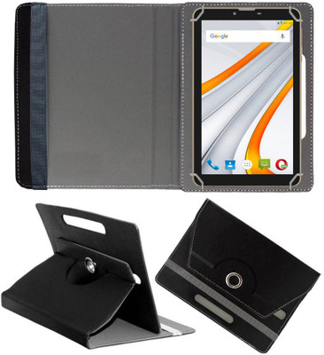 Fastway Book Cover for Swipe Blaze 4G VoLTE 8 GB 7 inch with Wi-Fi+4G Tablet(Black, Cases with Holder)