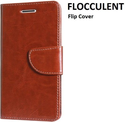 Flocculent Flip Cover for Lenovo K3 Note(Brown, Dual Protection, Pack of: 1)