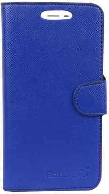 CHAMBU Flip Cover for LG Optimus Black P970(Blue, Shock Proof)