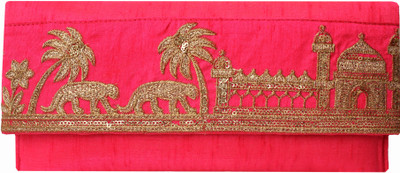 

Milan's creation Party Pink Clutch