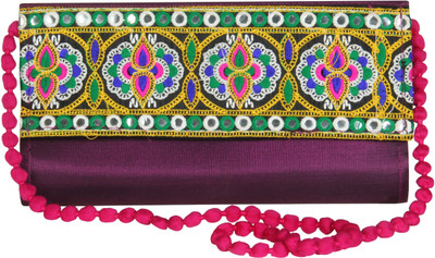 

streetkart Party Purple Clutch