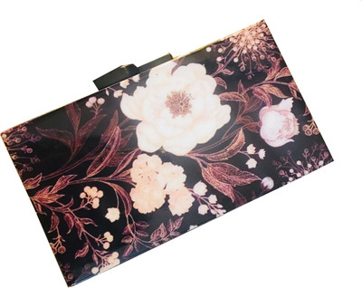 

Craftbazaar Party Brown Clutch