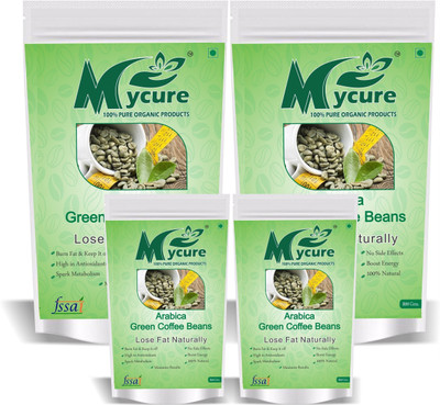 

MyCure Green Coffee Beans Instant Coffee 3200 g(Pack of 4)
