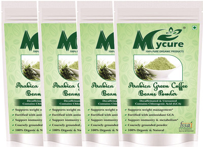 MyCure weight management Green Coffee Beans Powder Instant Coffee(4 x 100 g)