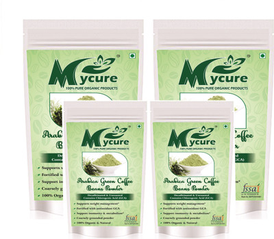 

MyCure Green Coffee Beans Powder Instant Coffee 800 g(Pack of 4)