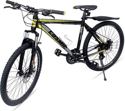 

COSMIC FLAMINGO 21 SPEED ALLOY MTB BICYCLE BLACK/YELLOW - SPECIAL EDITION 26 T 21 Gear Mountain Cycle(Yellow)