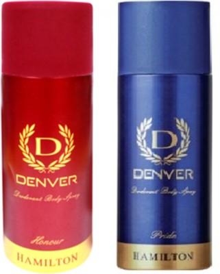 

Denver HONOUR WITH PRIDE Deodorant Spray - For Men(330 ml, Pack of 2)