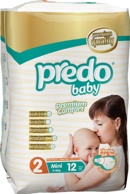 

Predo Baby MINI Standard 3-6kg, Size 2, 12 pcs - S(12 Pieces)