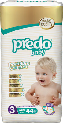 

Predo Baby MIDI Advantage 4-9kg, Size 3, 44 pcs - M(44 Pieces)