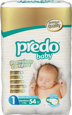 

Predo Baby NEW BORN Advantage 2-5kg, Size 1, 54 pcs - New Born(54 Pieces)