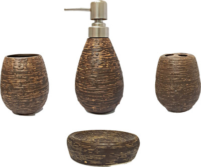 

Panther era-8 Ceramic Bathroom Set(Pack of 4)