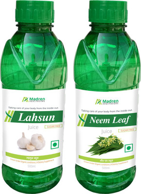 

Madren Healthcare Lahsun & Neem Juice(2 x 250 ml)