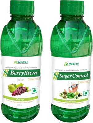 

Madren Healthcare Berrystem & Sugar Care Juice(2 x 250 ml)