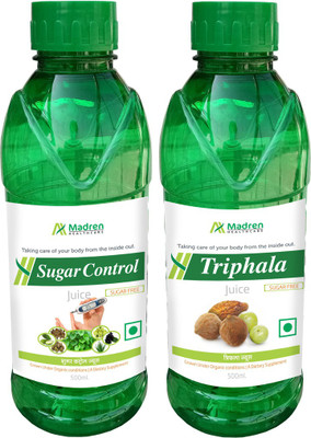 

Madren Healthcare Sugar Care & Triphala Juice(2 x 250 ml)