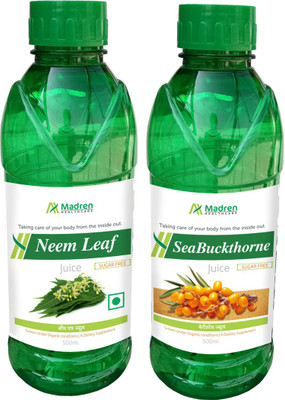 

Madren Healthcare Neem & Seabuckthrone Juice(2 x 250 ml)