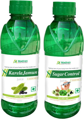 

Madren Healthcare Karela Jamun & Sugar Care Juice(2 x 250 ml)