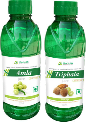 

Madren Healthcare Amla & Triphala Juice(2 x 250 ml)