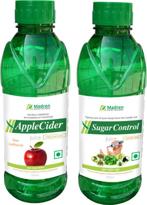 

Madren Healthcare Apple Cider Vinegar & Sugar Care Juice(2 x 250 ml)