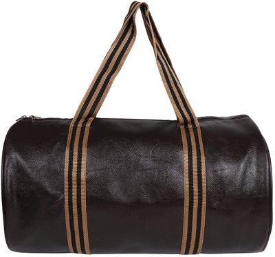 

osaiz (Expandable) Brown Color Duffel Bag Travel Duffel Bag(Brown)
