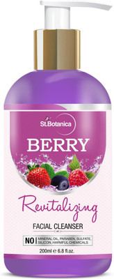 

St.Botanica Berry Revitalizing Facial Cleanser (Revitalising Face Wash with Raspberry, Strawberry, Juniper Berry) Face Wash(200 ml)