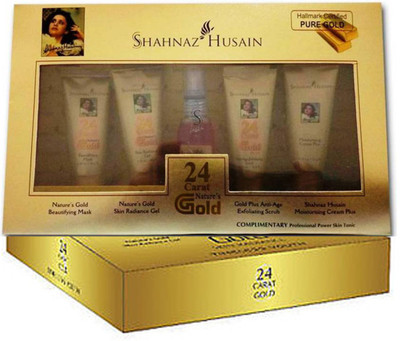 

Shahnaz Hussain Gold Facial Kit for Dark Spots Removal System 55 ml