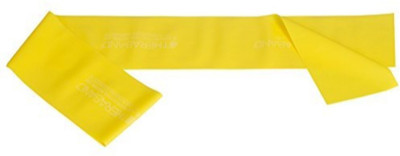 

Thera-Band Thin/ Light Resistance Latex Free Exercise Band 6 Feet( Length) x 4 Inches( Width) Yellow Resistance Band(Yellow, Pack of 1)