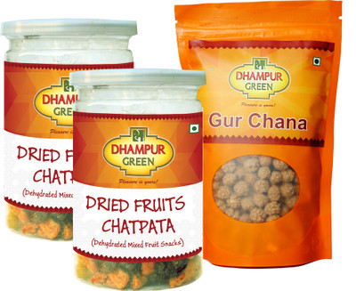 

Dhampur Green Mixed Dried Fruit & Gur Chana Combo(1)
