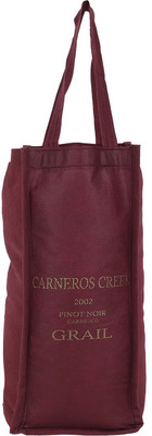 

ULTRALITE Wine Bottle Bag (Color Maroon) Grocery Bag(Maroon)
