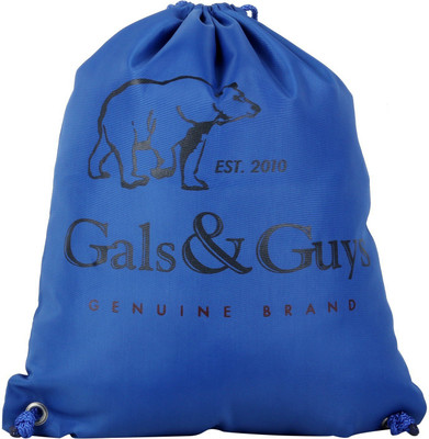 

ULTRALITE Gals & Guys Draw String Nylon Non Woven Fabric Grocery Bag(Blue)