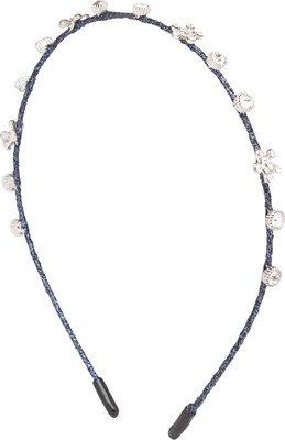 

Globus Stone Studded Thin Hair Band Hair Band(Blue)