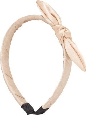 

Globus Bow Fabric Hair Band Hair Band(Gold)