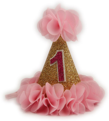 

Pikaboo Glittering Golden party headband Head Band(Gold)