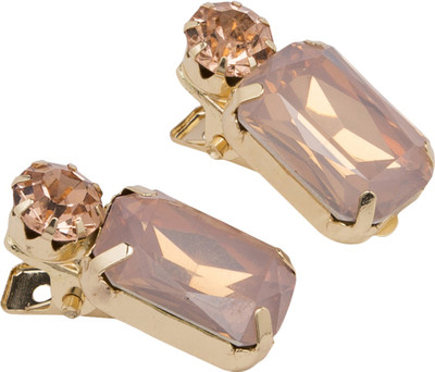 

Globus Stone French Barrette Hair Clip Hair Clip(Pink)