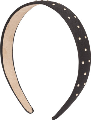 

Globus Gold Stud Thick Hair Band Hair Band(Black)