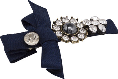 

Globus Embellished French Barrette Hair Clip Hair Clip(Blue)