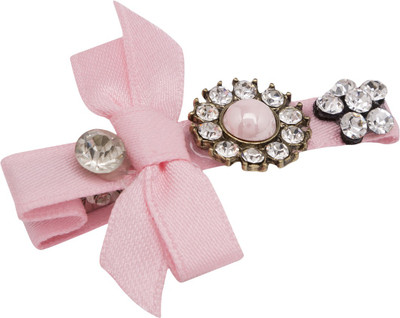 

Globus Embellished French Barrette Hair Clip Hair Clip(Pink)