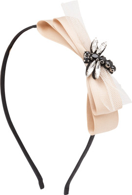 

Globus Dragon Fly Bow Motif Hair Band Hair Band(Gold)