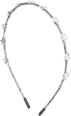 

Globus Silver Stone Star Motif Hair Band Hair Band(Silver)