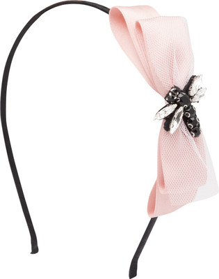 

Globus Dragon Fly Bow Motif Hair Band Hair Band(Pink)