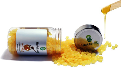 

HerbtoniQ Honey Hair Removal Depilatory Hard Wax Beans 120 Grams Wax(120 g)