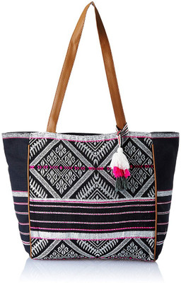 

Kanvas Katha Tote(Multicolor)