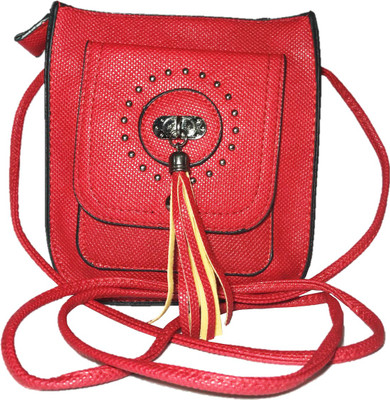 SATYAM Sling Bag(Red)
