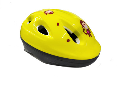 

Emob Safety Protective Guard Gear Monkey Printed Kids Helmet for Cycling and Skating Cycling Helmet(Multicolor
