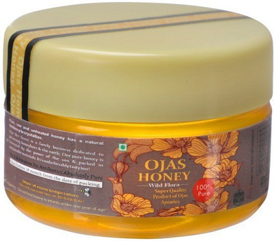 Ojas Honey wildflora honey 1/G(210 g, Pack of 3)