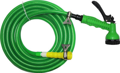 

TechnoCrafts PHS12C12033 PVC Braided Hose Set 10 meter (33 feet ) 1/2 Inch (12.5mm) Bore Size 3 Layered Hose Pipe with 1/2 Inch Tap Connector Hose Pipe