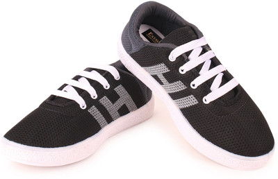 

Extavo Boys & Girls Lace Running Shoes(Black