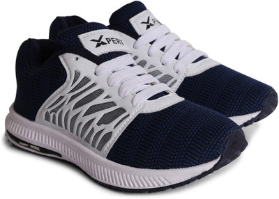 

Xpert Boys & Girls Lace Running Shoes(Blue, Blue;white