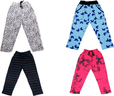 IndiWeaves Track Pant For Boys & Girls(Multicolor, Pack of 4)