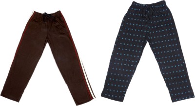IndiWeaves Track Pant For Boys & Girls(Multicolor, Pack of 2)