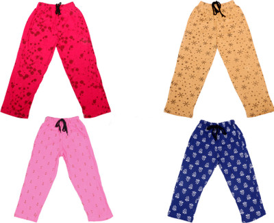 IndiWeaves Track Pant For Boys & Girls(Multicolor, Pack of 4)